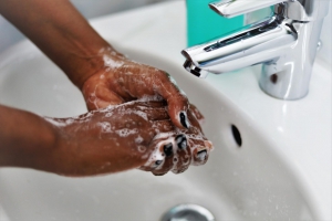 Hand Washing with soap
